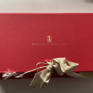 Bruno cucinelli red envelope